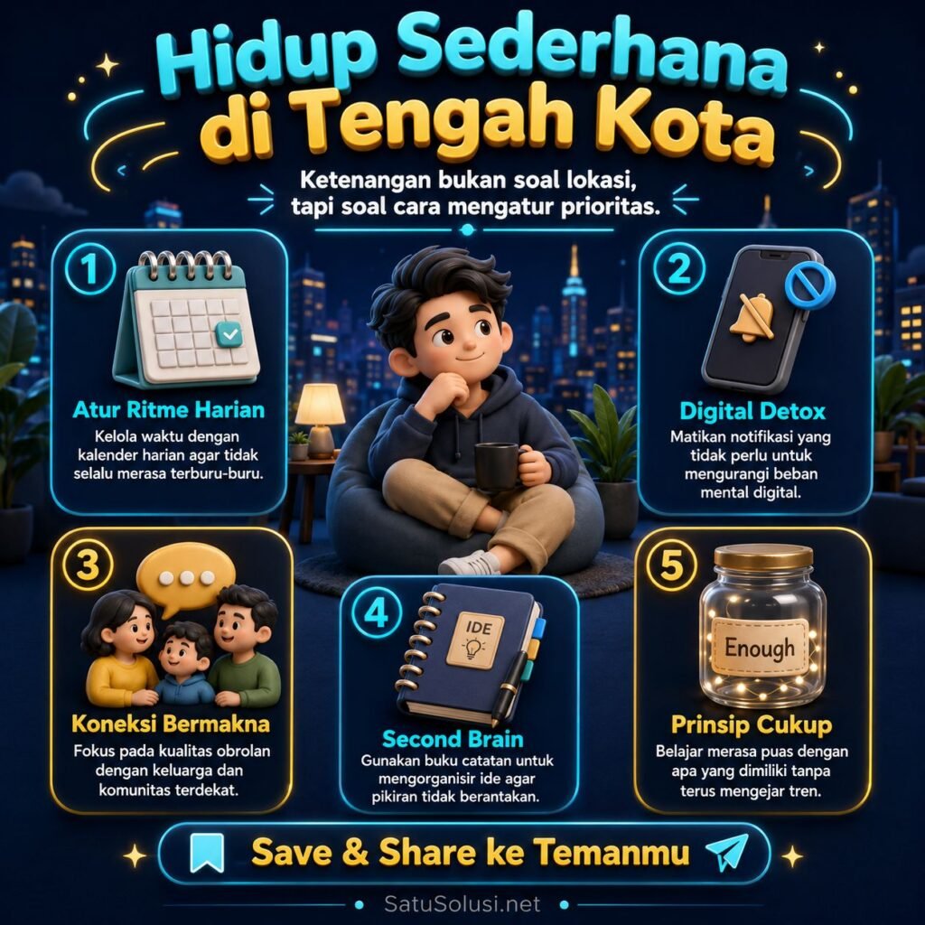 7 Pelajaran Hidup dari “Digital Nomad” yang Kembali ke Desa: Bahagia Itu Sederhana 3 Cara menerapkan pelajaran hidup digital nomad tanpa harus pindah ke desa