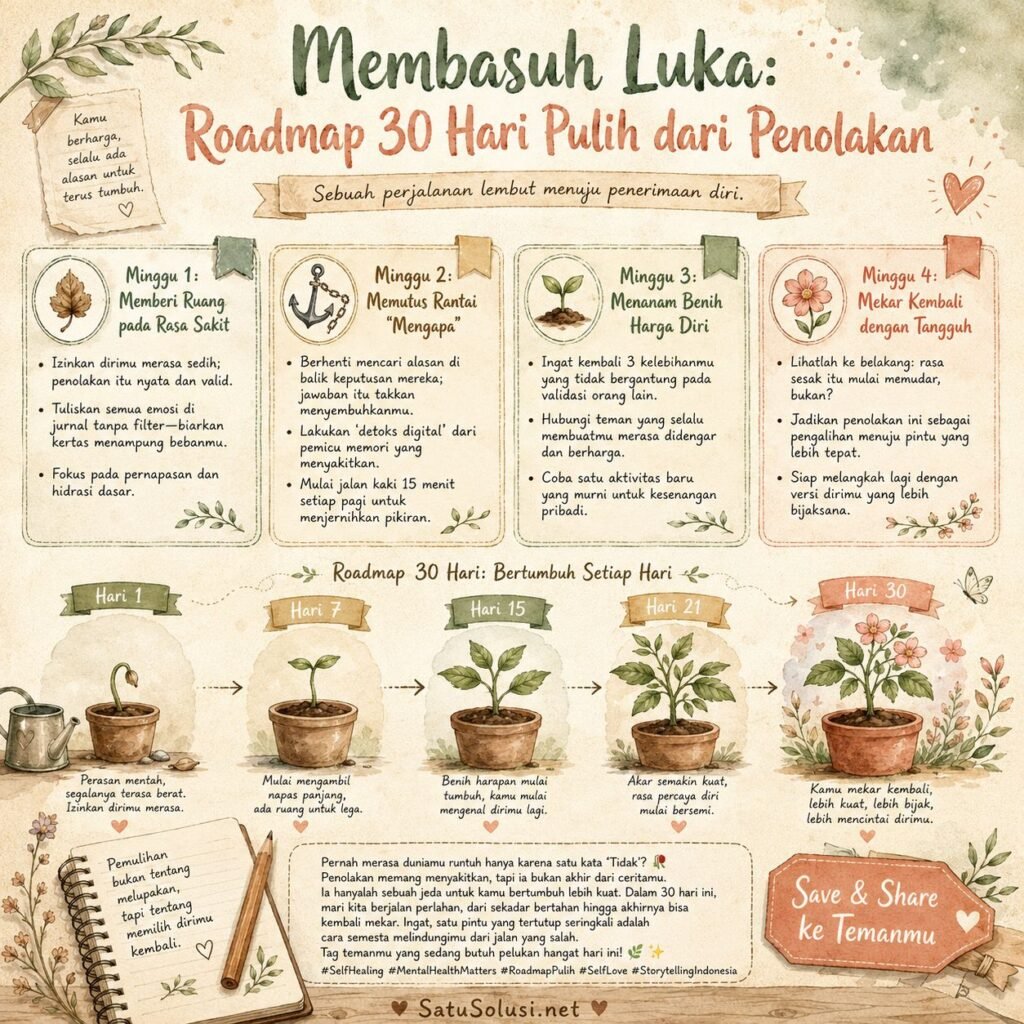 Roadmap 30 hari menghadapi penolakan dengan sehat