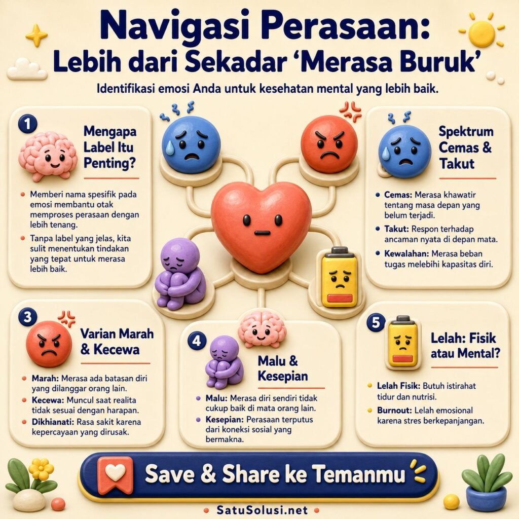 peta emotional granularity untuk kebiasaan mental sehat