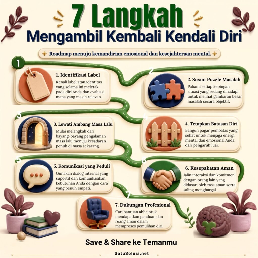 7 Sinyal Inner Child Mulai Mengatur Hidupmu Tanpa Disadari 3 Tujuh langkah aman merespons sinyal inner child tanpa menyalahkan diri