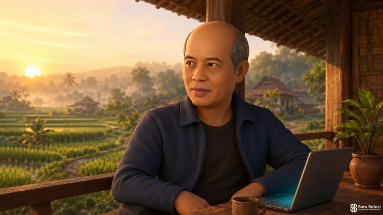 Pelajaran hidup digital nomad yang kembali ke desa untuk menemukan bahagia sederhana